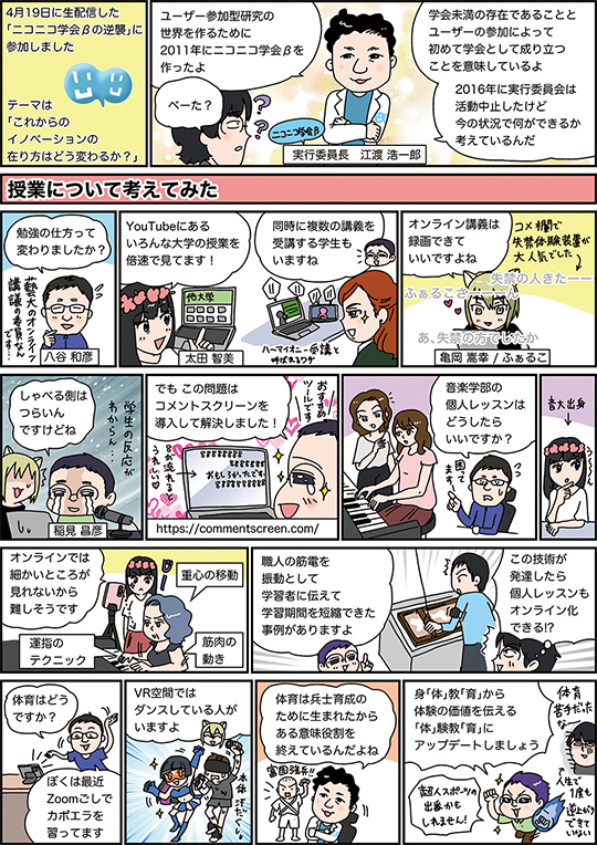 その9「 ニコニコ学会βの逆襲！！　これからのイノベーションの在り方を考えてみた」（Vol.61 No.7）